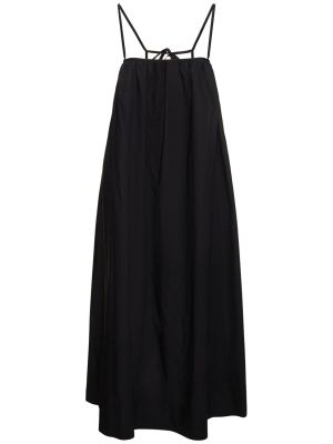 Bavlněné midi šaty Soeur černé