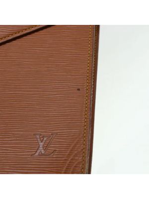 Torba skórzana Louis Vuitton Vintage brązowa