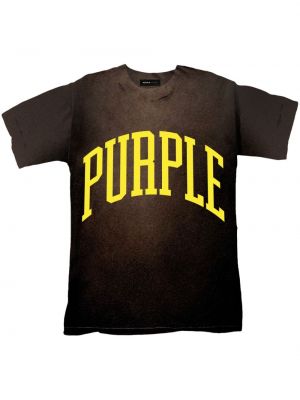 Tričko s potlačou Purple Brand