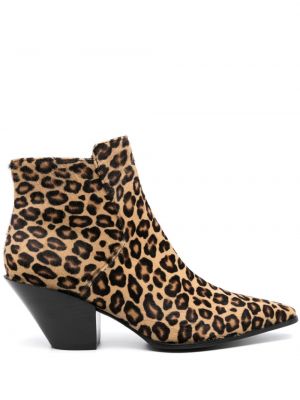 Členkové topánky s potlačou s leopardím vzorom Roberto Festa