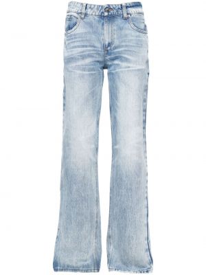 Straight fit džíny s nízkým pasem Retrofete