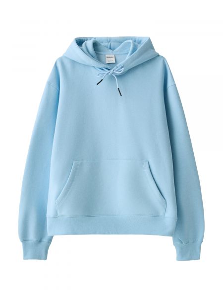 Sweatshirt Bershka himmelblå