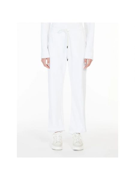 Spodnie sportowe Max Mara białe