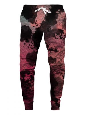 Спортни панталони с tie-dye ефект Aloha From Deer черно