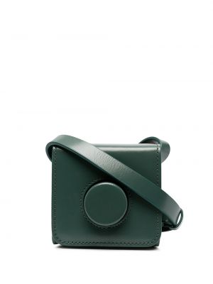 Bolsa con botones Lemaire verde