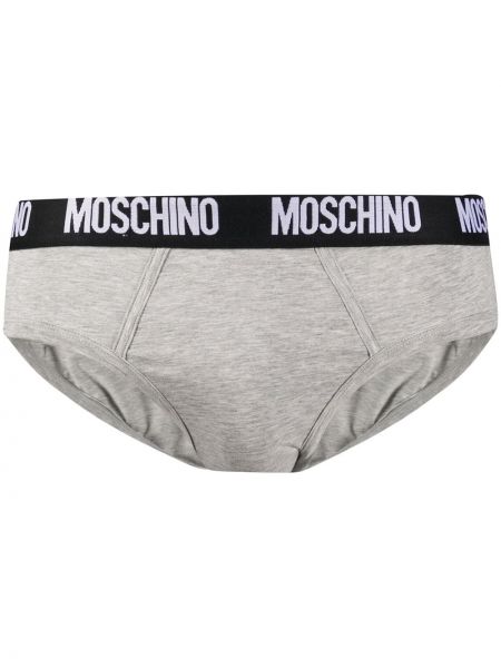 Nohavičky Moschino sivá