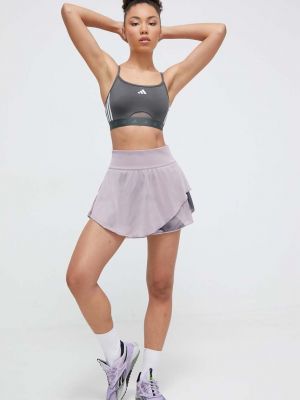 Mini suknja Adidas Performance ljubičasta