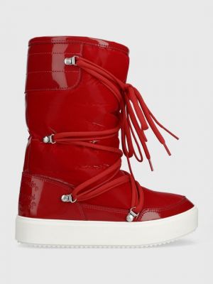 Зимние ботинки Chiara Ferragni красные
