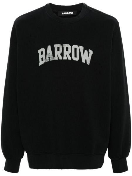 Bluza z przetarciami z nadrukiem Barrow