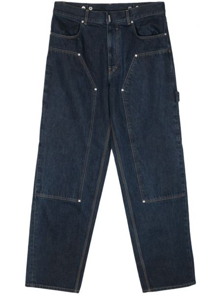 Voľné priliehavé džínsy s vreckami Givenchy modrá