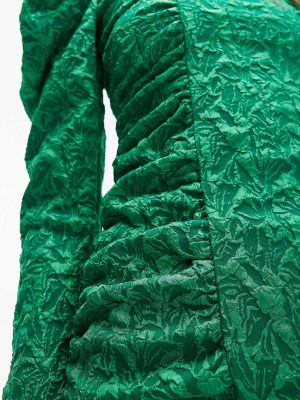 Платье мини Topshop зеленое