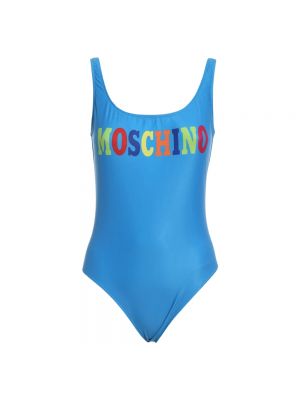 Einteiliger badeanzug Moschino blau