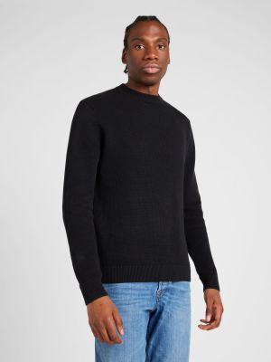 Пуловер Selected Homme черно
