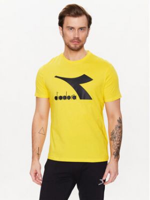 T-shirt Diadora jaune