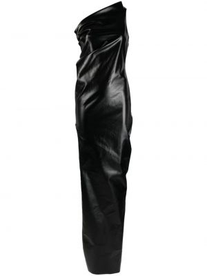 Koktejlové šaty Rick Owens černé