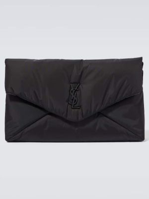 Найлонови чанта Saint Laurent черно