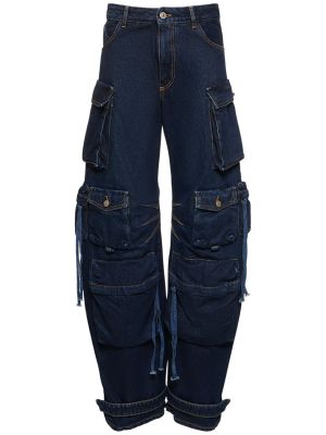 Jeans The Attico blau