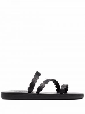 Кожаные сандалии Ancient Greek Sandals, черные