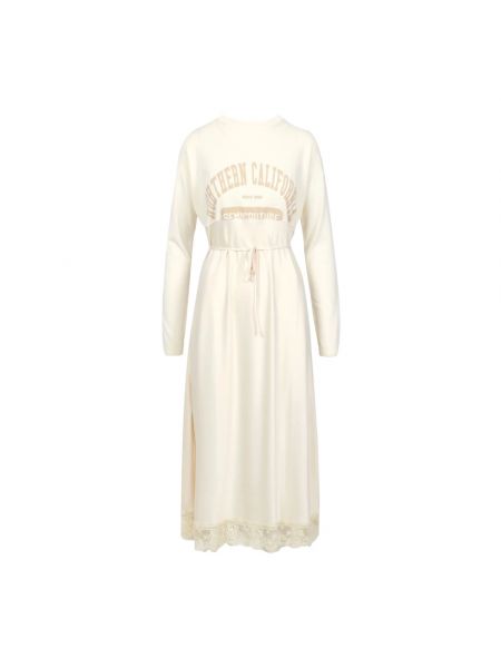 Sukienka długa Semicouture biała