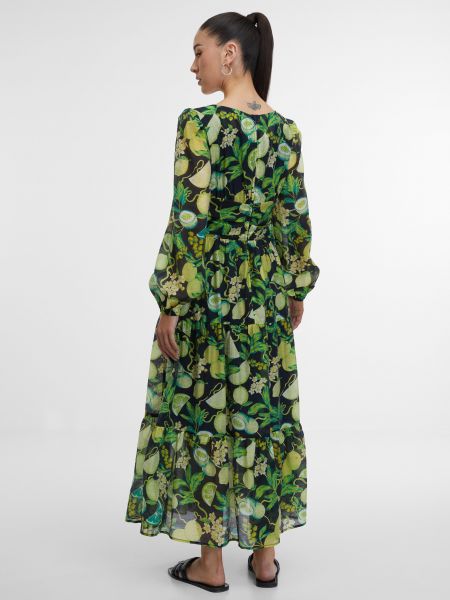 Květinové dlouhé šaty Orsay