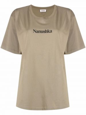 Camiseta Nanushka verde