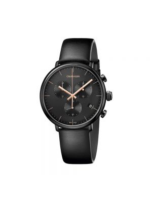 Armbanduhr aus edelstahl Calvin Klein schwarz