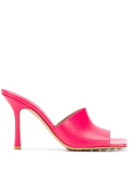 Sandály Bottega Veneta růžové