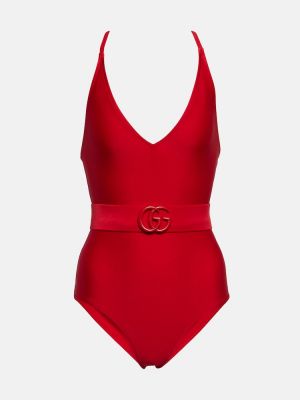 Plavky Gucci červená