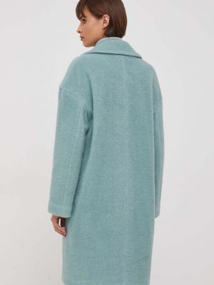 Oversized kabát Sisley modrý