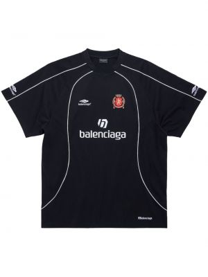 Μπλούζα με σχέδιο Balenciaga μαύρο