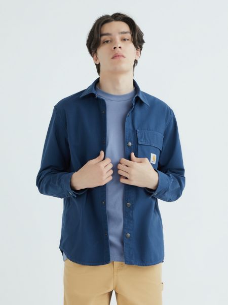Camisa manga larga Carhartt Wip azul