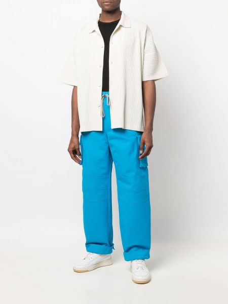 Pantalon cargo avec poches Jacquemus bleu