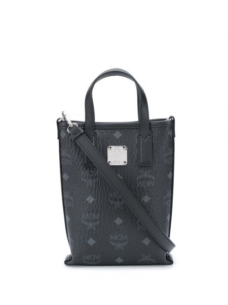 Τσάντα shopper με σχέδιο Mcm