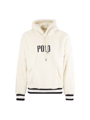 Fleece hoodie Ralph Lauren beige