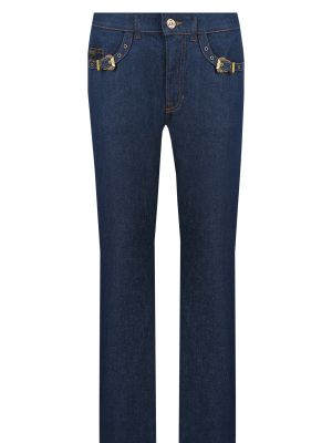 Прямые джинсы Versace Jeans Couture синие