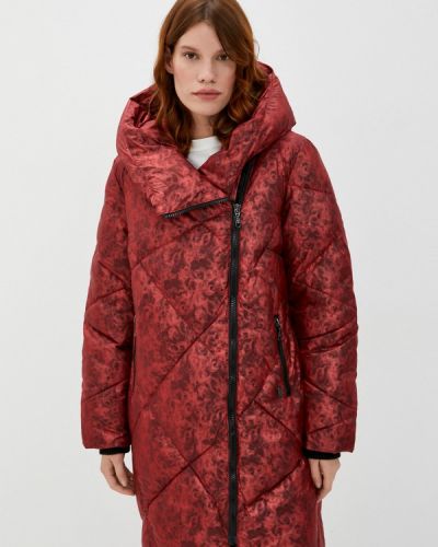 Утепленная демисезонная куртка Dixi Coat бордовая