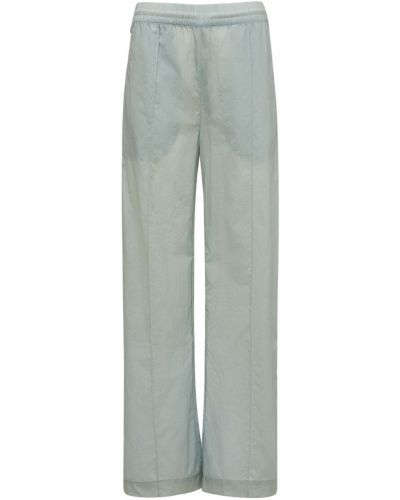 Kalhoty z nylonu relaxed fit Reebok X Victoria Beckham šedé