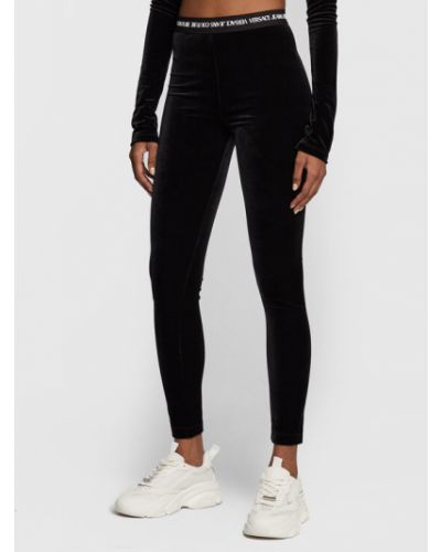 Versace Jeans Couture Leggings 73HAC101 Fekete Slim Fit