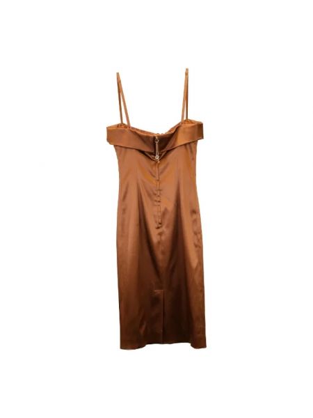 Vestido Dolce & Gabbana Pre-owned marrón