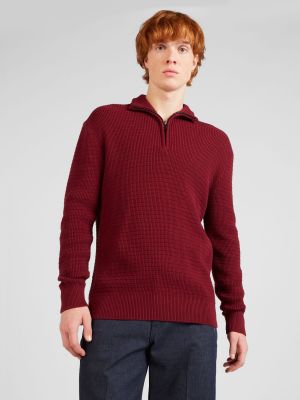 Džemperis ar augstu apkakli Esprit sarkans