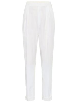 Вовняні брюки на шпильці Isabel Marant, білі