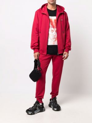 Sudadera con capucha Dolce & Gabbana rojo