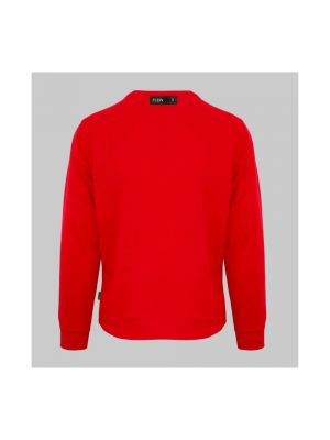 Bluza z kapturem Plein Sport czerwona