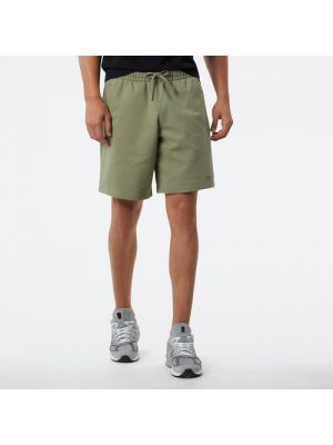 Shorts aus baumwoll New Balance grün