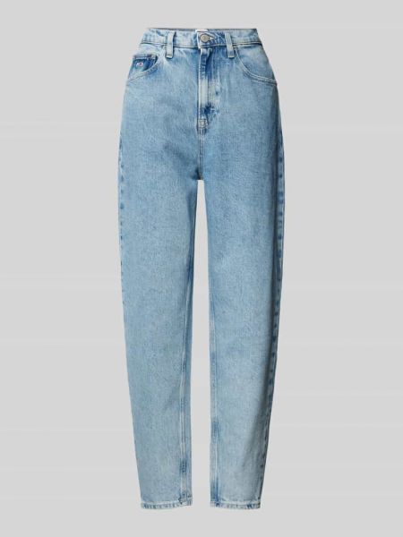 Jeansy skinny z wysoką talią Tommy Jeans niebieskie