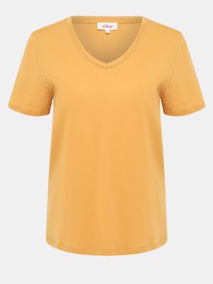 Оранжевая футболка S.oliver