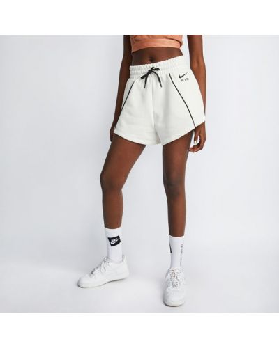 Pantaloncini con stampa Nike bianco