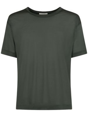 Camiseta de seda Lemaire gris