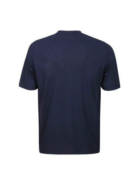 T-shirt mit kurzen ärmeln Filippo De Laurentiis blau