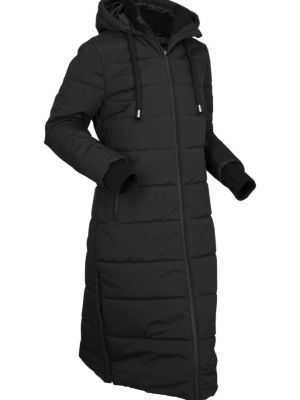 Стеганое пальто Bpc Bonprix Collection черное